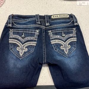 Unworn Rock Revival Boot Cut Jeans